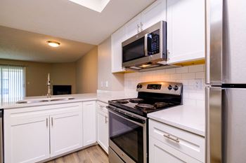 G.E. Energy star ebony or stainless appliances *
